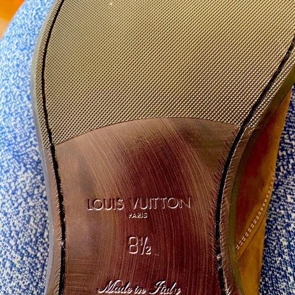 Louis Vuitton Suede Shoes - Picture 2 of 5